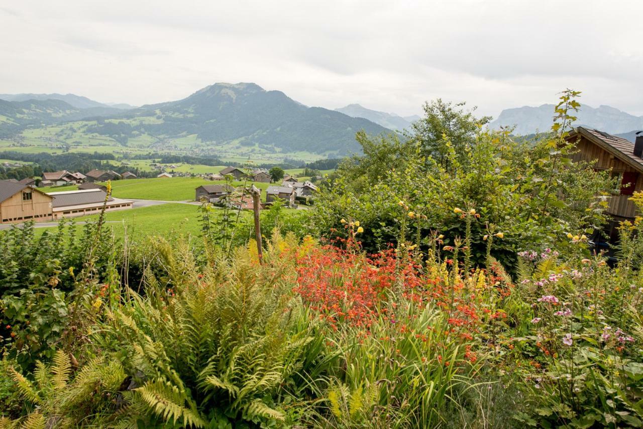 Ferienhaus Bergblick Schwarzenberg im Bregenzerwald Exterior foto